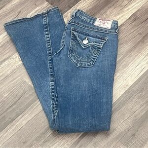 True Religion Women’s Boot Cut Jeans Size 26 EUC